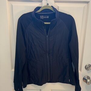 Smartwool Black Women's Fleece Top with Color Accent